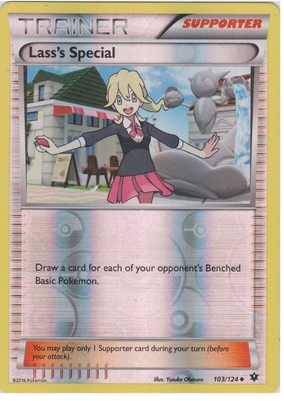 Lasss Special - 103/124 - Uncommon - Reverse Holo